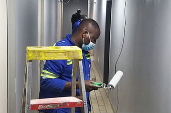 Fissure in Sandstone